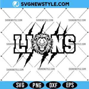 Lion Claw Marks SVG