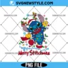 Disney Stitch Christmas PNG, Merry Stitchmas Png, Digital Download 2 Disney Stitch Christmas PNG