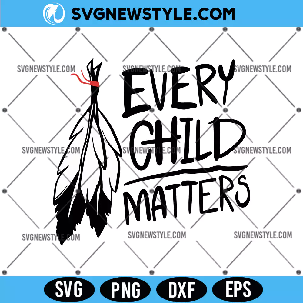 Orange Shirt Day Every Child Matters SVG, PNG DXF EPS, Digital Download 1 Orange Shirt Day Every Child Matters SVG