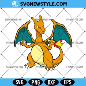 Pokemon Charizard Svg