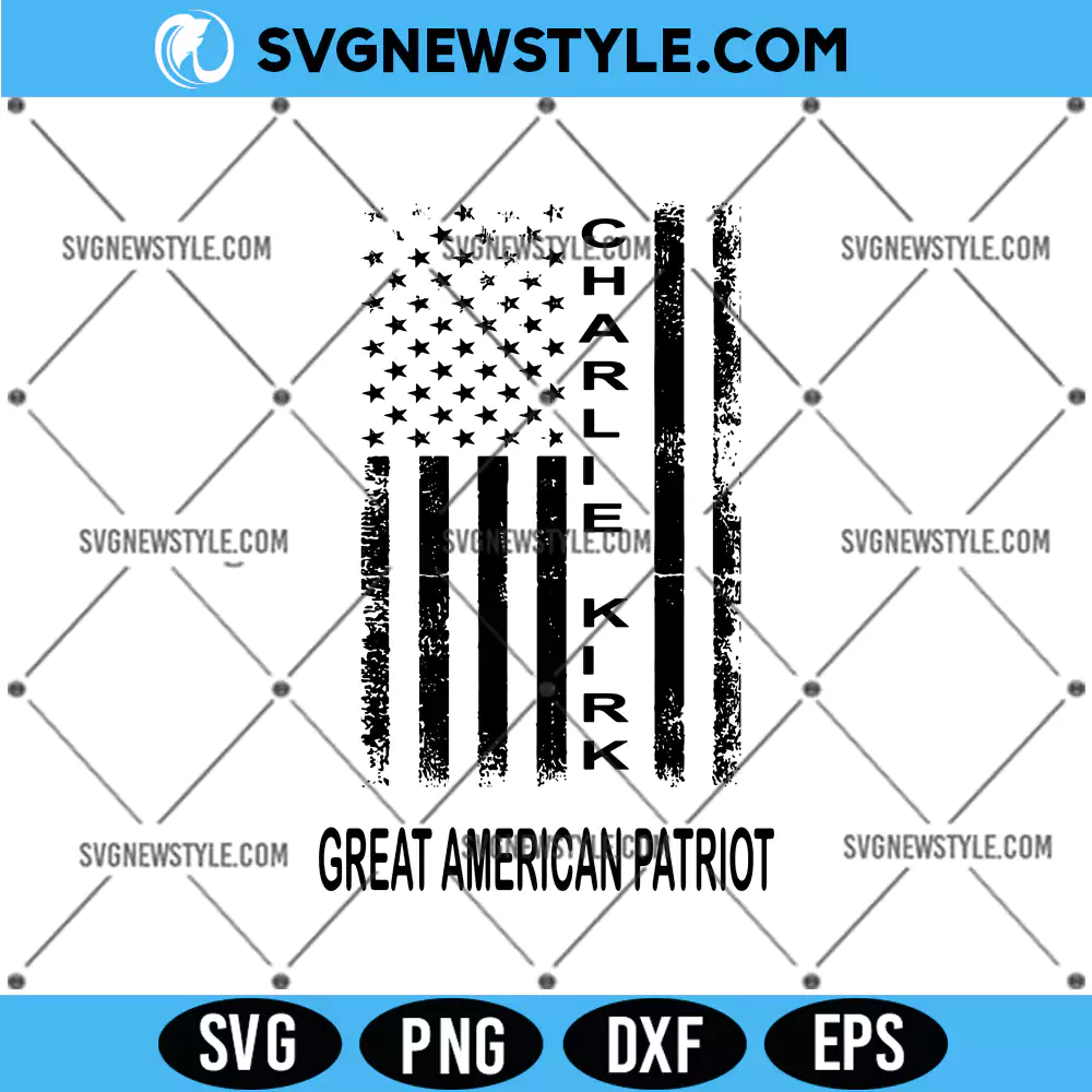 Pray for Charlie Kirk Svg, Patriotic Charlie Kirk Svg, PNG DXF EPS | Digital Download 1 Pray for Charlie Kirk Svg