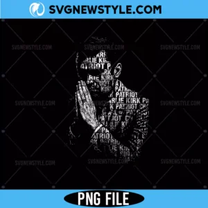 Charlie Kirk PNG sublimation