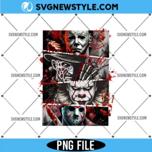 Horror Movie Png for Cricut