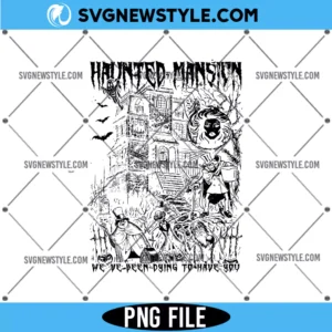 Retro The Haunted Mansion Png