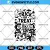Retro Trick or Treat SVG, Halloween Retro SVG, PNG DXF EPS | Digital Download 2 Retro Trick or Treat SVG