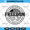 Rip Charlie Kirk SVG PNG, Freedom Svg, PNG DXF EPS | Instant Digital Download 3 Rip Charlie Kirk SVG PNG