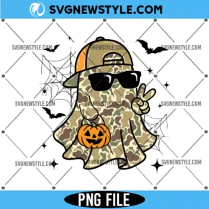 Spooky Dude Ghost Halloween Boy PNG