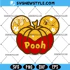 Winnie The Pooh Pumpkin SVG, Disney Fall SVG, PNG DXF EPS Digital Download 2 Winnie The Pooh Pumpkin SVG