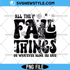 All The Fall Things Halloween Png