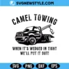 Camel Towing Svg