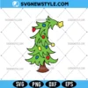 Grinch Hand Christmas Tree SVG, Funny Grinch SVG, PNG DXF EPS Digital Download 3 Grinch Hand Christmas Tree SVG