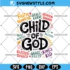 Child of God Kids SVG for Cricut