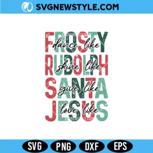 Dance Like Frosty Svg