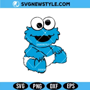 Cookie in Diaper Svg