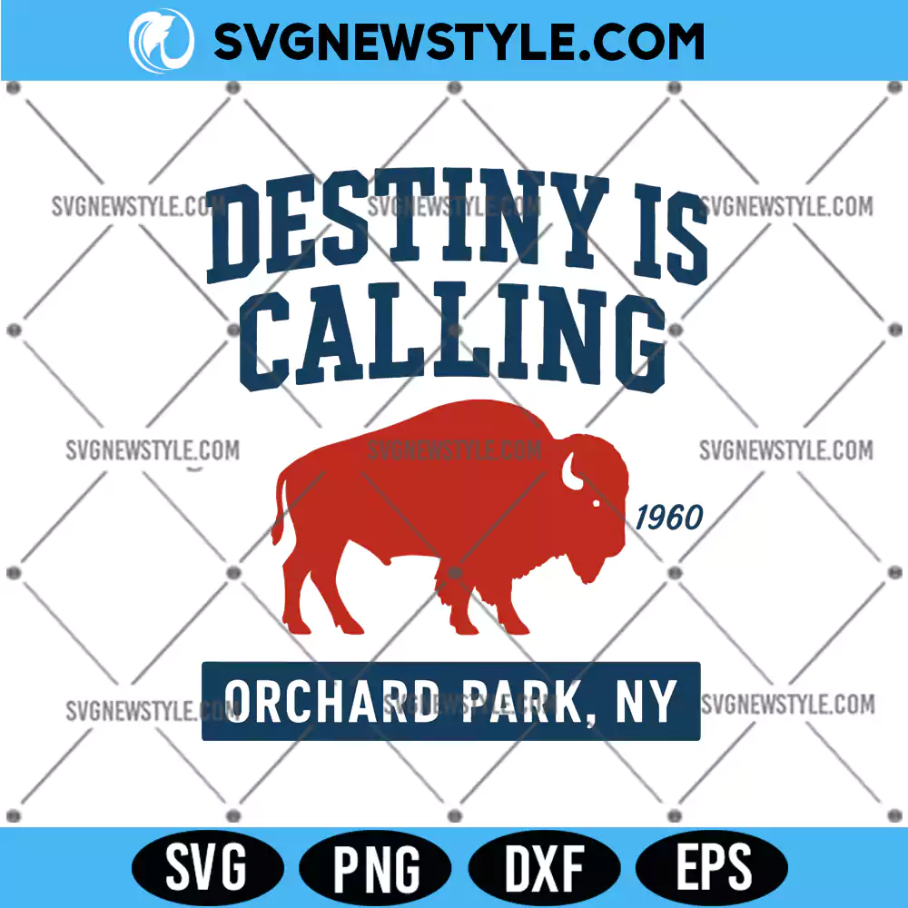 Destiny Is Calling Buffalo Svg, Kids Buffalo Svg, PNG DXF EPS | Digital Download 1 Destiny Is Calling Buffalo Svg