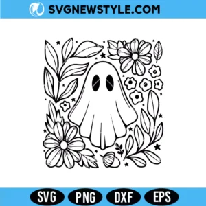 Ghost Flower SVG