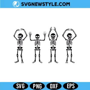 Funny OHIO Skeleton Svg