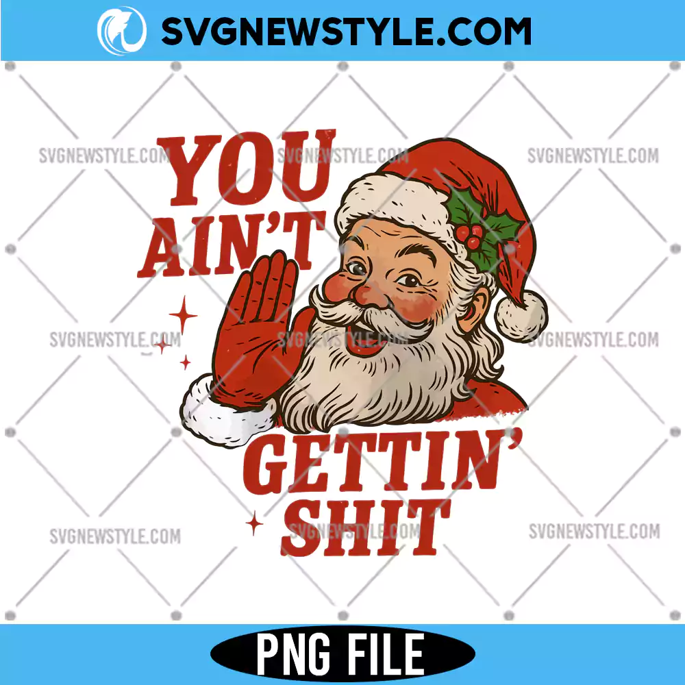 Funny Sarcastic Santa PNG, Sarcastic Christmas PNG, Digital Download 1 Funny Sarcastic Santa PNG
