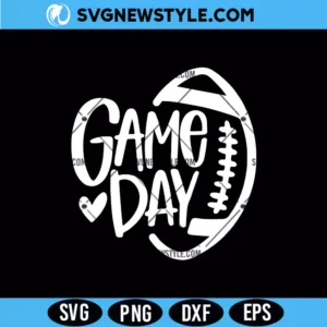 Football Game Day SVG