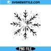 Grunge Snowflake SVG