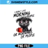 I Don't Like Morning People PNG