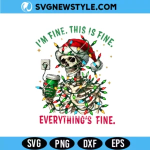 I'm Fine This Is Fine Everything Png