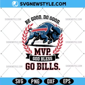 Josh Allen Mvp SVG for Cricut