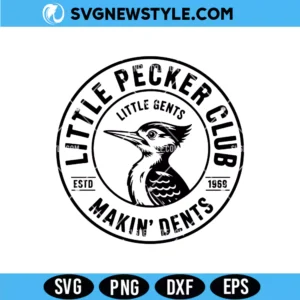Little Pecker Club SVG