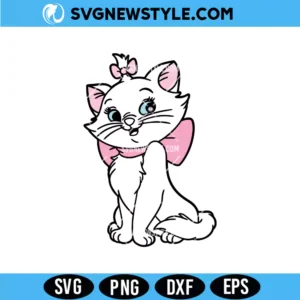 Marie Cat Svg