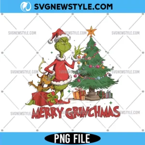 Merry Grichmas Clipart PNG