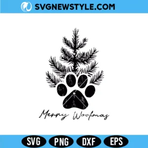 Merry Woofmas SVG for Cricut