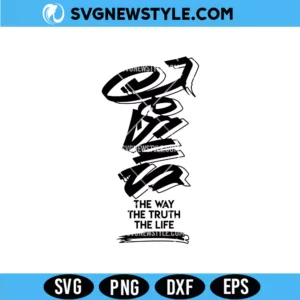 Modern Christian Jesus Svg