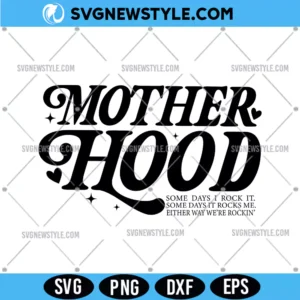 Mother Hood Svg