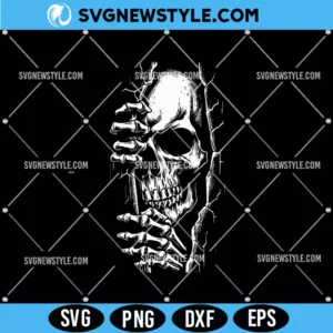 Creepy Skeleton Svg