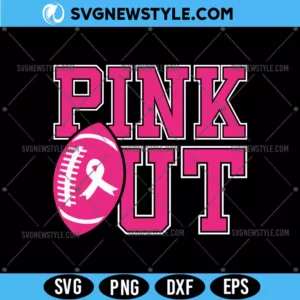 Pink Out Svg