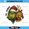 Christmas Green Monster Png Design