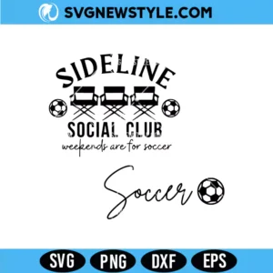 Sideline Social Club Svg