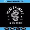 Snake In My Boot Svg Design