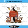 Snoopy Halloween Thanksgiving And Fall Png