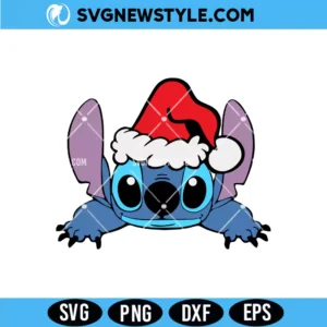 Cute Stitch Christmas SVG