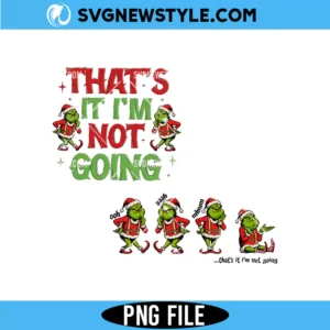 That's It I'm Not Going Png