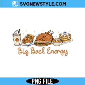 Big Back Energy Png
