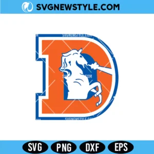 Bronco Horse D Old School Svg