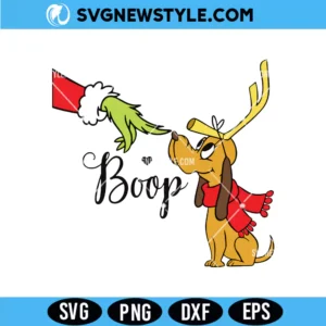 Christmas Boop Reindeer Svg