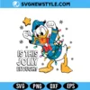 Christmas Donald Duck Svg File