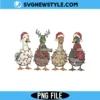 Christmas Ducks PNG