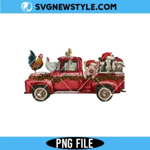 Christmas Farm Animals Png