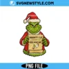 Christmas Grinch 67 PNG