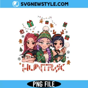 Christmas Kpop Huntrix PNG Clipart