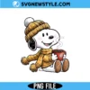 Cartoon Dog Holiday Png, Christmas Snoopy PNG, Digital Download 3 Cartoon Dog Holiday Png